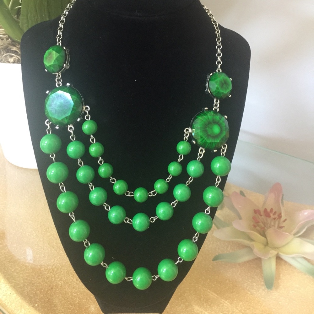 Beautiful green necklace